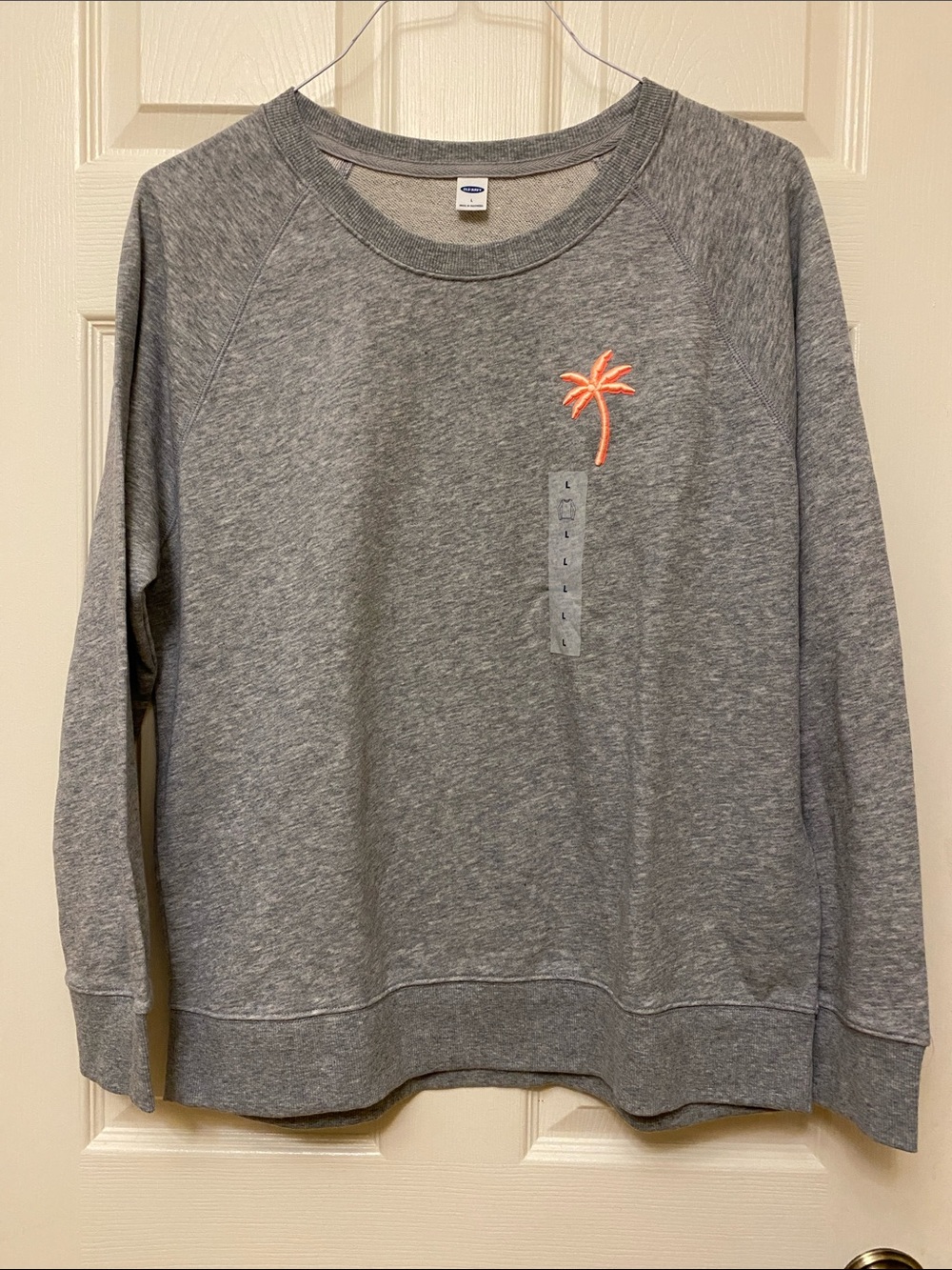 NEW Old Navy Palm Tree Sweatshirt Women’s Large